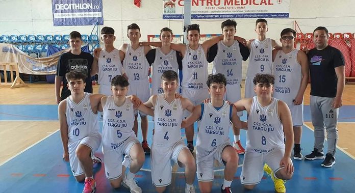 CSS Târgu Jiu U 15 s-a calificat la turneul final