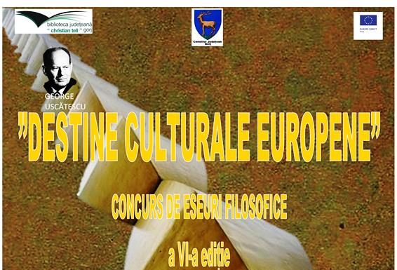 Concursul ”Destine culturale europene” și-a desemnat câștigătorii