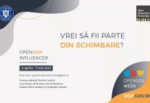 Tinerii creativi, invitați la concursul OpenGov Influencer