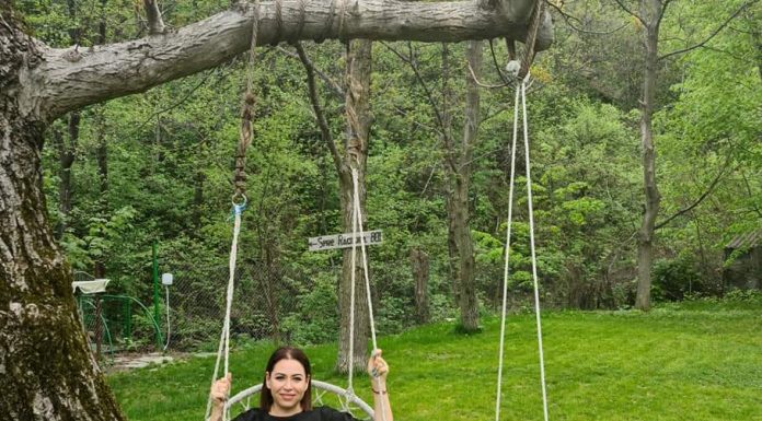 Oana Roman a petrecut Paștele în Gorj