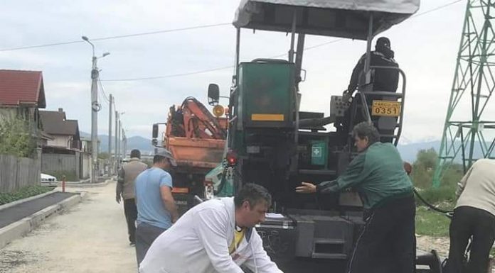 A început asfaltarea în cartierul Narciselor!