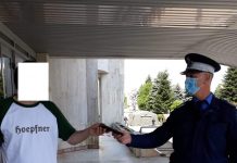 Telefon găsit de un jandarm, restituit proprietarului