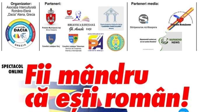 Spectacol online de Ziua Românilor de Pretutindeni