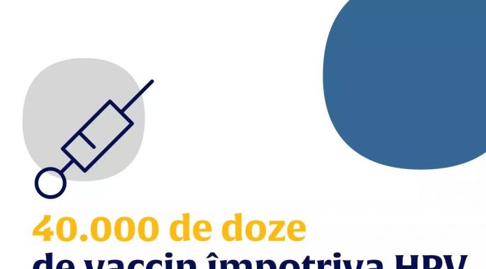 MS a distribuit 40.000 de doze de vaccin împotriva HPV către DSP-uri