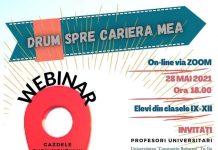Invitație la webinar pentru liceeni