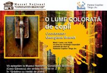 Expoziție de pictură a elevilor de la Palatul Copiilor, la Muzeul Național „Constantin Brâncuși”