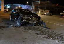 Accident în față la ITM, șofer băut