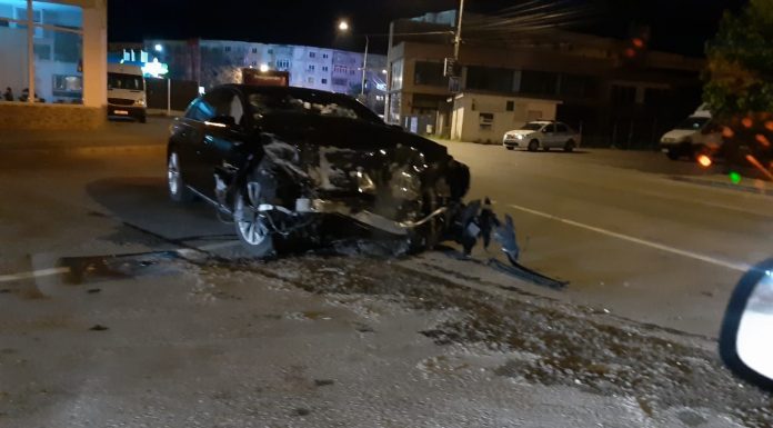 Accident în față la ITM, șofer băut