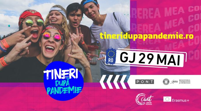 „Tineri după Pandemie”, o discuție online dedicată tineretului gorjean