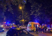 Patru victime în accidentul de azi-noapte, în faţa Parcului Central