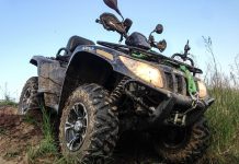 S-a răsturnat cu ATV-ul, la Celei!