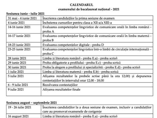 Când încep înscrierile la BAC