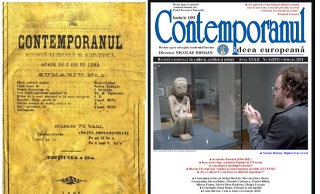 140 de ani de la apariția revistei ,,Contemporanul”
