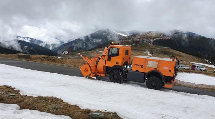 A început deszăpezirea Transalpinei