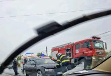 Trei victime în accidentul de la Iezureni! Una dintre persoane, leziuni multiple
