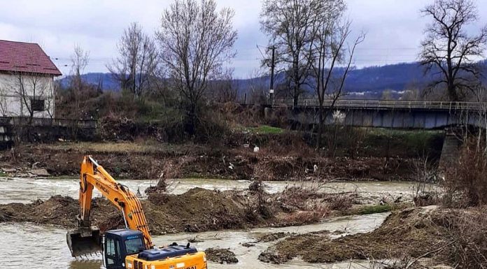 Pasaje pentru pești pe râul Gilort