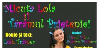 ,,Micuța Lola și Tărâmul Prieteniei”, la Teatrul de Vară din Târgu-Jiu