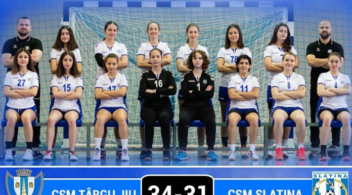 Junioarele 3, succes muncit cu Slatina