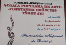 Sute de copii, așteptați la ediția 2021 a Festivalului ,,În pași de dans spre infinit”