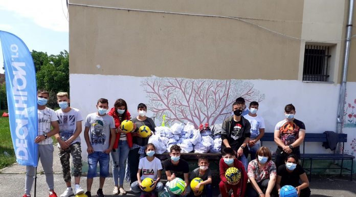 Sponsorizare de la Decathlon pentru minorii din centrele DGASPC Gorj