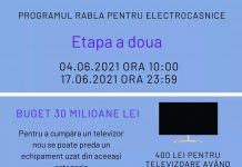 Rabla pentru electrocasnice: De mâine se pot genera noi vouchere