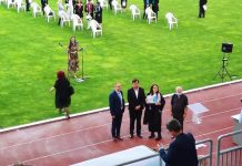 Festivitate de absolvire pentru elevii CNSH Târgu Jiu