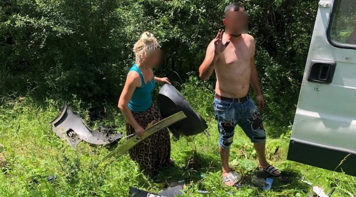 Depozitau ilegal deșeuri din dezmembrări