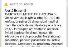 Mesaj Ro-Alert, pe telefoanele mobile