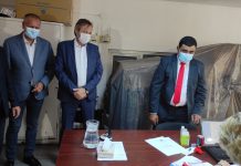 Social-democratul Florin Martescu, cu dosarul de candidatură la biroul de circumscripție Bumbești-Pițic