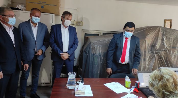 Social-democratul Florin Martescu, cu dosarul de candidatură la biroul de circumscripție Bumbești-Pițic