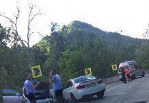 Accident cu victime pe Defileu, la volan un tânăr de 19 ani din Târgu Jiu