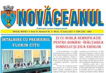 Eveniment editorial – NOVĂCEANUL – Bun ca o cireașă de iunie!
