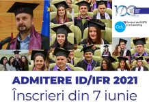 Admitere ID/IFR 2021 – Cum poți deveni absolvent al Universității Politehnica Timișoara la distanță