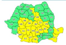 Gorjul, sub un nou cod galben de ploi