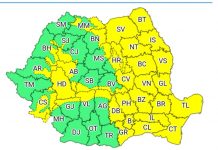 Un nou cod galben de ploi, emis de meteorologi
