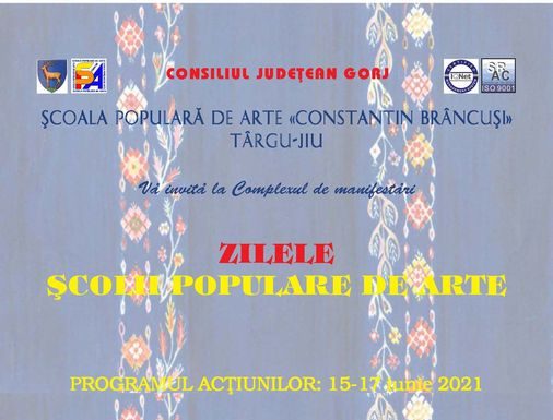 Expoziții și spectacole de muzică și dans, în cadrul Zilelor Școlii Populare de Arte