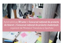 Concursuri naționale de proiecte de tineret și studențești