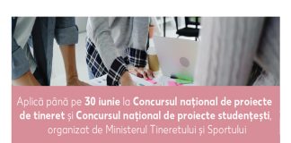 Concursuri naționale de proiecte de tineret și studențești