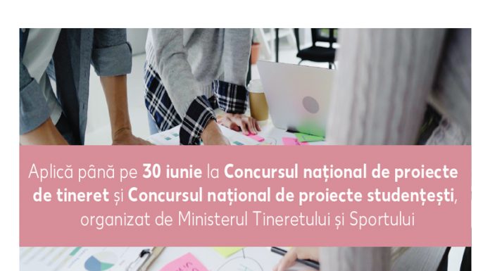 Concursuri naționale de proiecte de tineret și studențești
