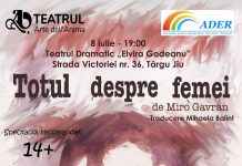 Spectacol de teatru în scop caritabil, organizat de ADER Târgu-Jiu
