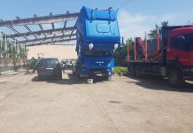 Service auto, amendat de Garda de Mediu Gorj