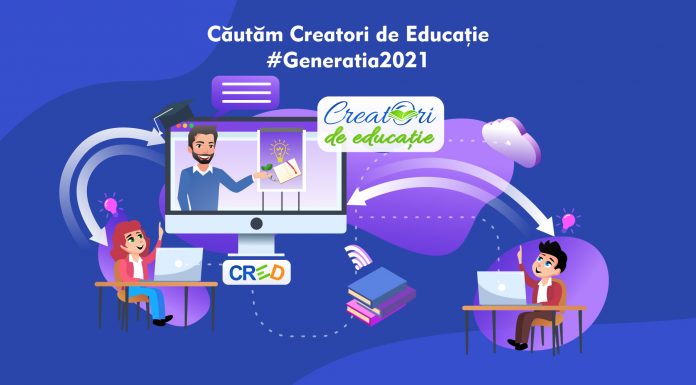 Ultima săptămână de înscrieri la competiția națională ,,Creatori de Educație”