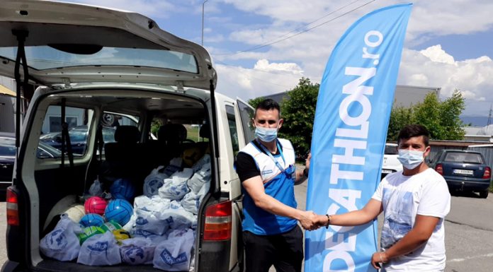 Echipamente și articole sportive pentru copiii din centrele DGASPC Gorj