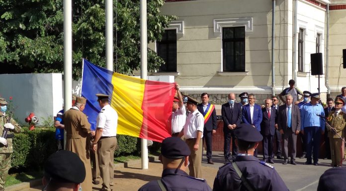 Ziua Drapelului Național, marcată la Târgu-Jiu