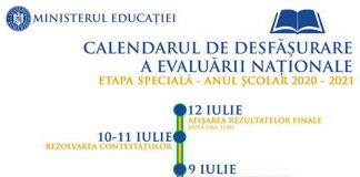 Încep înscrierile la etapa specială a Evaluării Naționale