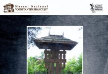 Fotografii cu troițe din Gorj, expuse în fața Muzeului Național ”Constantin Brâncuși”