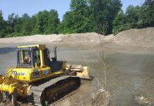 Noi lucrări pe cursurile de apă din județ