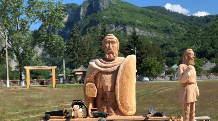 Tabăra de sculptură în lemn de la Polovragi își deschide porțile
