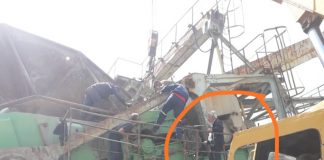 Executarea unei garanții la o lucrare terminată la Cariera Lupoaia, făcută de un singur om! Minerii muncesc, firma privată își ia banii