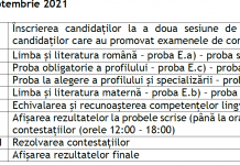 Încep înscrierile la sesiunea de toamnă a bacalaureatului